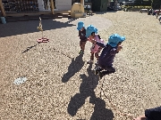 あさぎぐみ　外あそびの様子