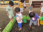 乳児　７月の様子♪