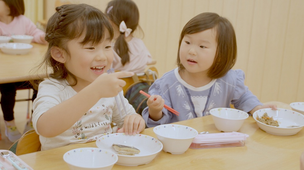 幼児クラス 乳児クラス 昼食